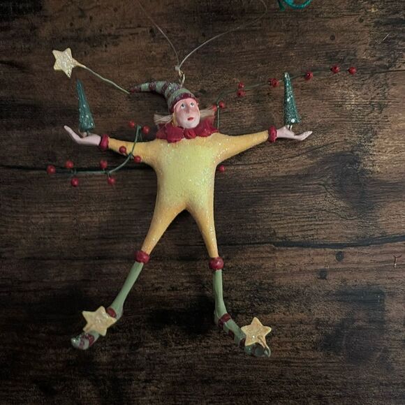 Dept 56 Christmas Krinkles Star Man 5”Ornament Patience Brewster - Picture 1 of 2